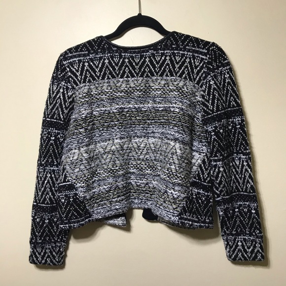 h&m sweater jacket